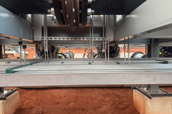 Hydraulic Tubing Installation: Valve Station and Booster Pump Station